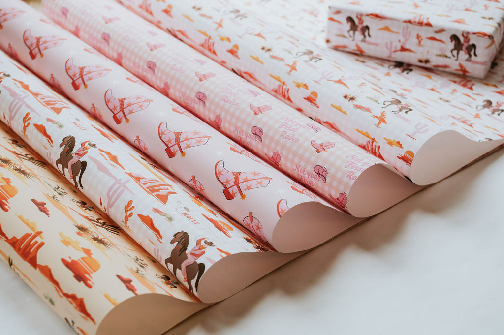 Wild West Wrapping Paper