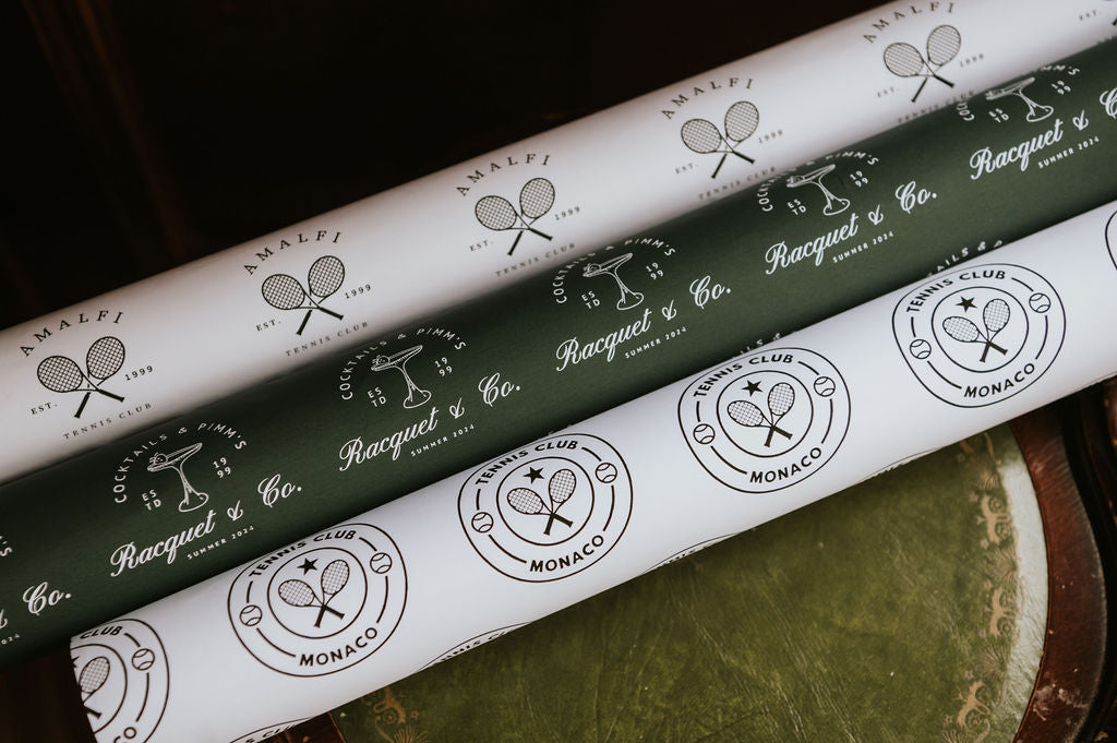 Classic Sporting Club Wrapping Paper Collection