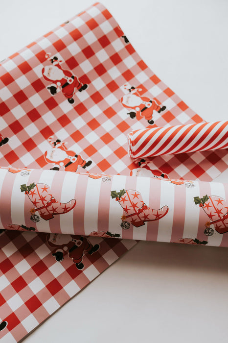 Papier d'emballage Candy Stripe