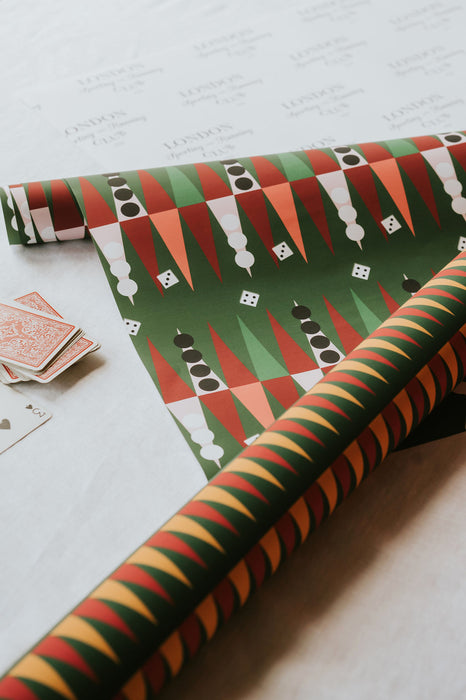 Backgammon Wrapping Paper