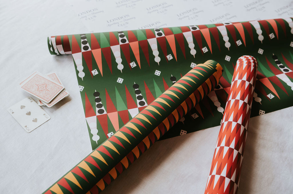 Backgammon Wrapping Paper