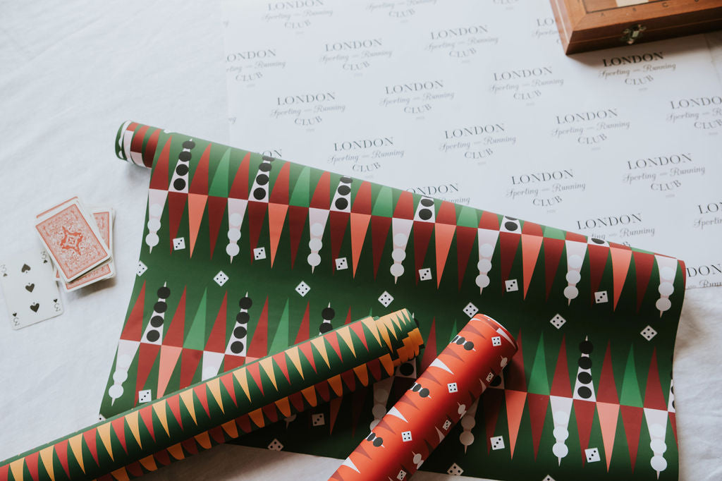 Backgammon Wrapping Paper