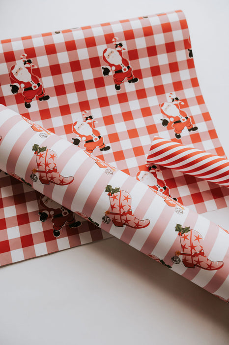 Papier d'emballage Candy Stripe