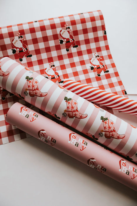 Papier d'emballage Candy Stripe