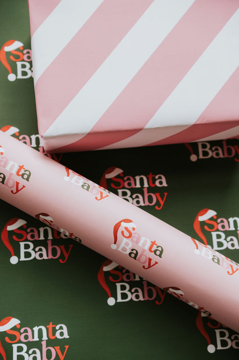 Santa Baby Wrapping Paper