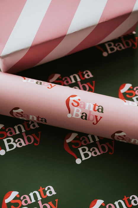 Santa Baby Wrapping Paper