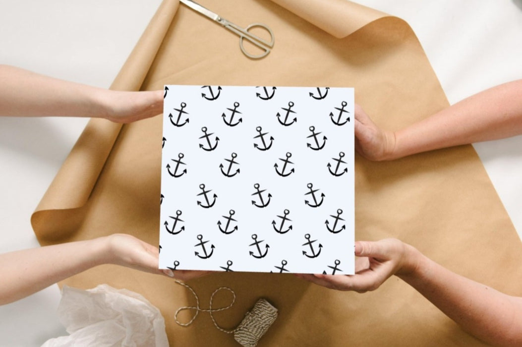 Anchors Away Wrapping Paper