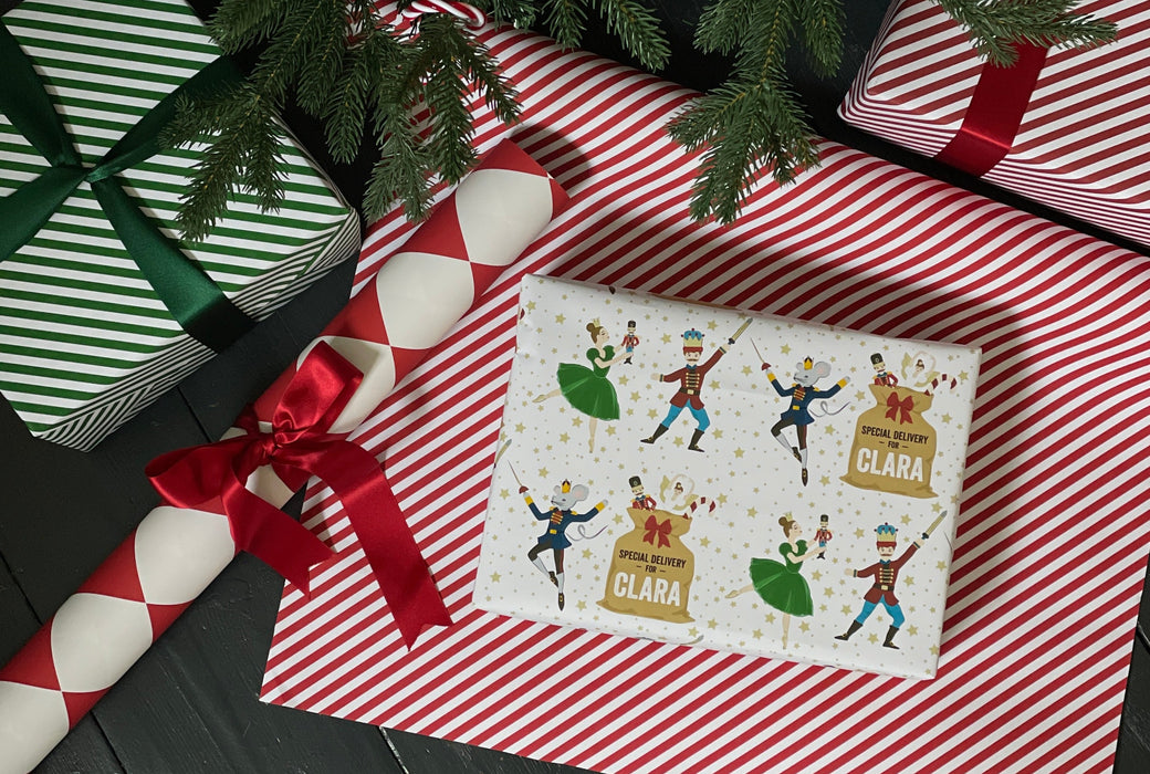 Nutcracker Personalised Wrapping Paper