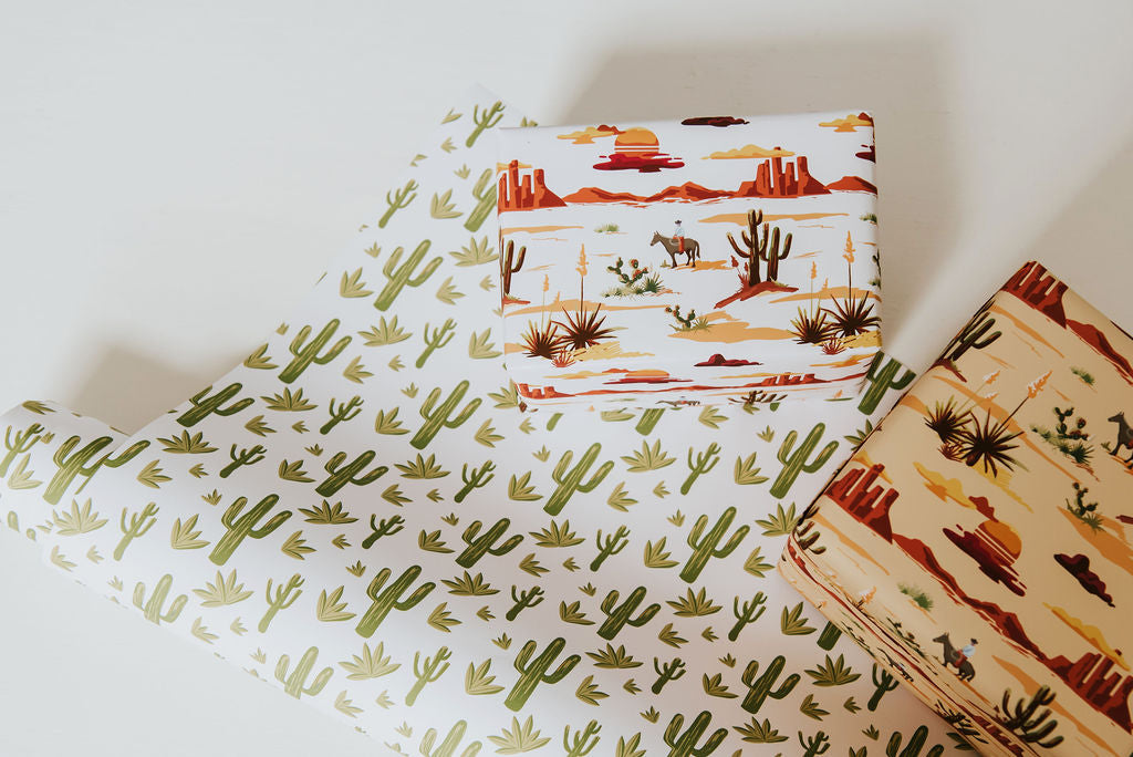 Wild West Wrapping Paper