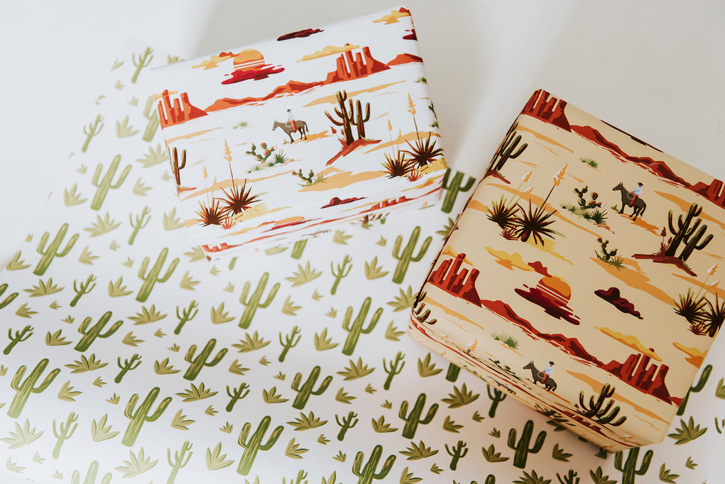 Kaktus-Geschenkpapier