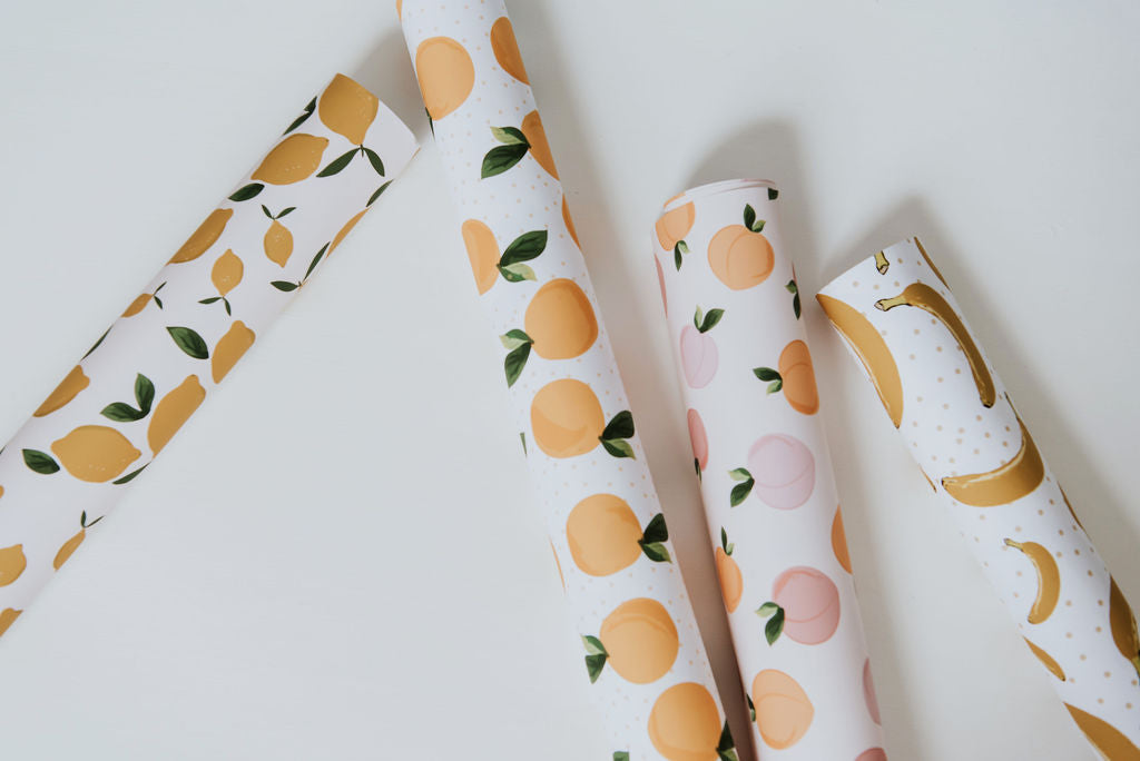 Summer Fruits Wrapping Paper Collection