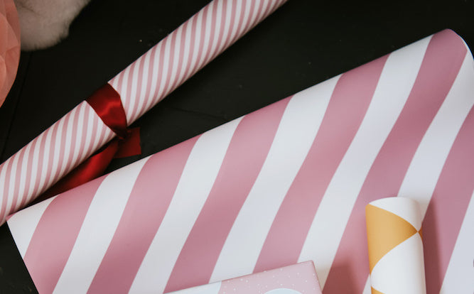 Gold Stripe Wrapping Paper– Abigail Warner