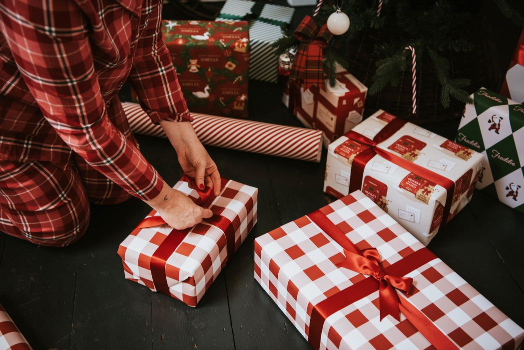 Gingham Wrapping Paper
