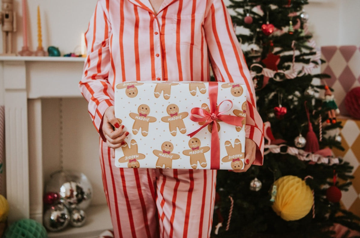 Personalised Christmas Cake Wrapping Paper– Abigail Warner