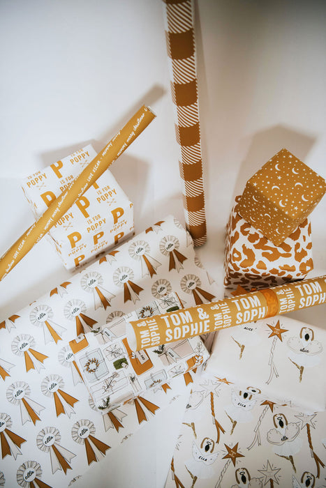 Personalised Angel Wrapping Paper